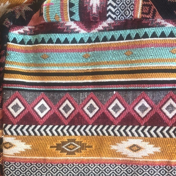 Ruggine Premium Artisan Crafted Patchwork Shoulder Bag with Leather Handles, New - Picture 9 of 14